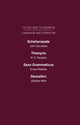Book cover of: Scheherazade or the Future of the English Novel Thamyris or Is There a Future for Poetry? Saxo Grammaticus Deucalion or the Future of Literary Criticism. By: Carruthers, Trevelyan, Weekley, West, Trevelyan