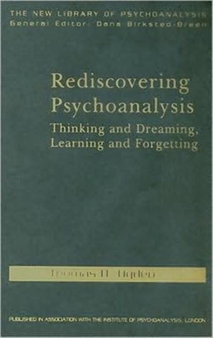 Rediscovering Psychoanalysis