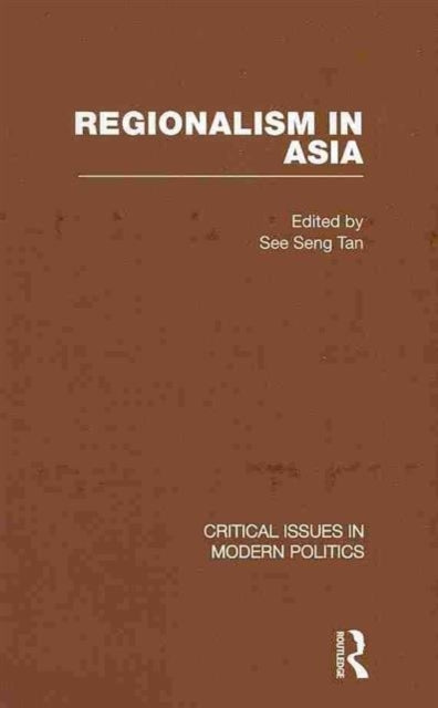 Book cover of: Regionalism in Asia