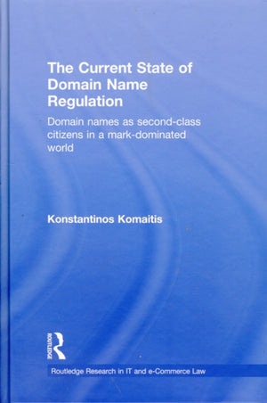 The Current State of Domain Name Regulation