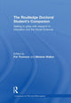 Book cover of: Routledge Doctoral Student's Companion