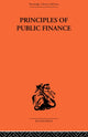 Book cover of: Principles of Public Finance. By: Hugh Dalton