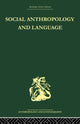 Book cover of: Social Anthropology and Language. By: Edwin Ardener