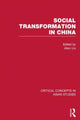 Book cover of: Social Transformation in China. By: Jieyu Liu