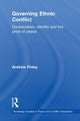Book cover of: Governing Ethnic Conflict. By: Andrew Finlay