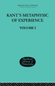 Book cover of: Kant's Metaphysic of Experience. By: Paton, H J, H. J.