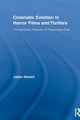 Book cover of: Cinematic Emotion in Horror Films and Thrillers. By: Julian Hanich