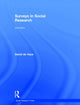 Book cover of: Surveys In Social Research. By: David de Vaus