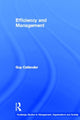 Book cover of: Efficiency and Management. By: Guy Callender