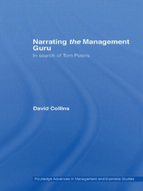 Book cover of: Narrating the Management Guru. By: David Collins