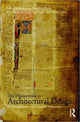 Book cover of: Humanities in Architectural Design
