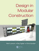 Book cover of: Design in Modular Construction. By: Mark Lawson
