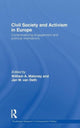 Book cover of: Civil Society and Activism in Europe