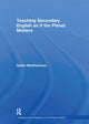 Book cover of: Teaching Secondary English as if the Planet Matters. By: Sasha Matthewman