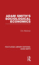 Book cover of: Adam Smith's Sociological Economics. By: David Alexander Reisman