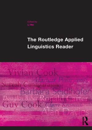 The Routledge Applied Linguistics Reader
