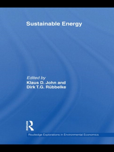 Book cover of: Sustainable Energy. By: Klaus Dieter John