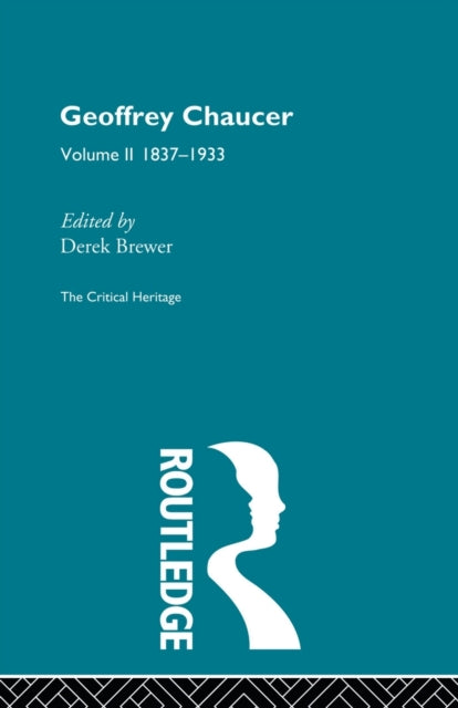 Book cover of: Geoffrey Chaucer. By: Derek Brewer