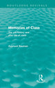 Book cover of: Memories of Class (Routledge Revivals)