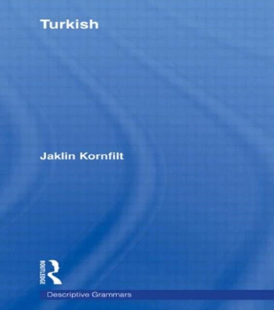 Book cover of: Turkish. By: Jaklin Kornfilt