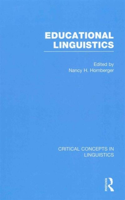 Book cover of: Educational Linguistics. By: Nancy H. Hornberger