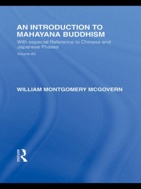 Book cover of: Introduction to Mahayana Buddhism