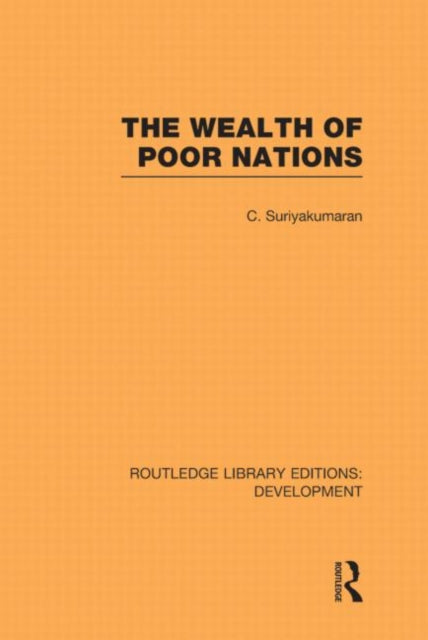 Book cover of: Wealth of Poor Nations. By: C. Suriyakumaran