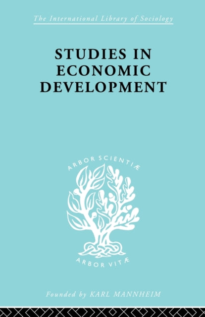 Book cover of: Studies in Economic Development. By: Alfred Bonne