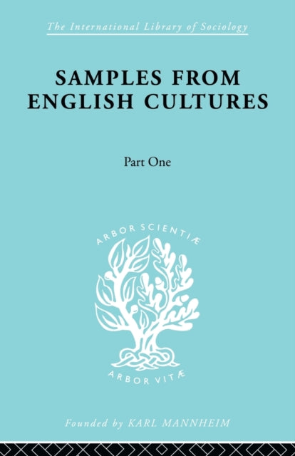 Book cover of: Samples from English Cultures. By: Josephine Klein