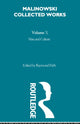 Book cover of: Man and Culture. By: Malinowski
