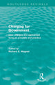 Book cover of: Charging for Government (Routledge Revivals). By: Richard E. Wagner