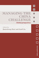 Book cover of: Managing the China Challenge. By: Quansheng Zhao