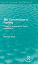 Book cover of: Constitution of Poverty (Routledge Revivals)