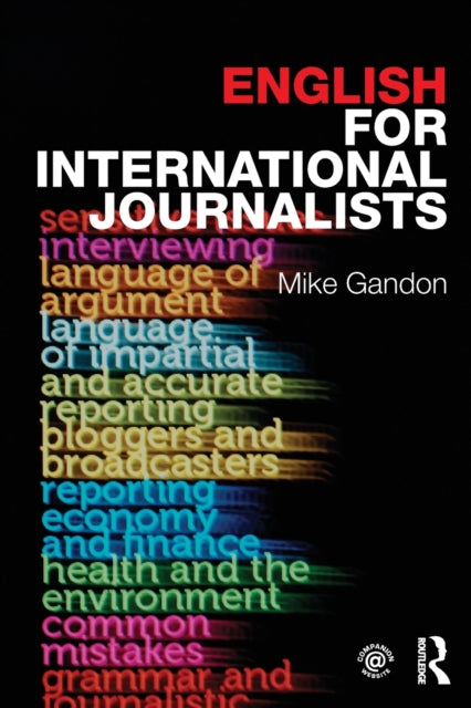 Book cover of: English for International Journalists