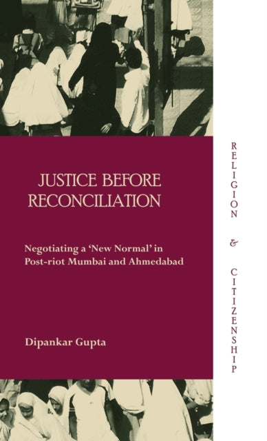 Book cover of: Justice before Reconciliation