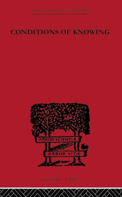 Book cover of: Conditions of Knowing. By: Angus Sinclair