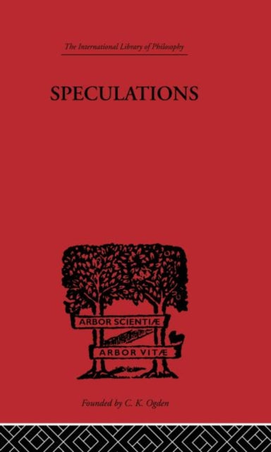 Book cover of: Speculations. By: Herbert Read - undifferentiated