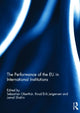 Book cover of: Performance of the EU in International Institutions. By: Sebastian Oberthür