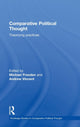 Book cover of: Comparative Political Thought. By: Michael Freeden