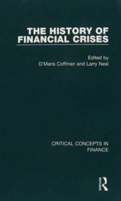 Book cover of: History of Financial Crises. By: D'Maris Coffman