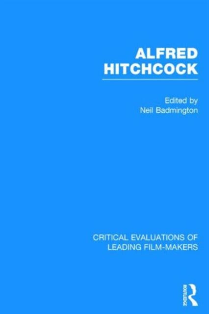 Book cover of: Alfred Hitchcock. By: Neil Badmington