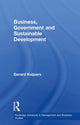 Book cover of: Business, Government and Sustainable Development. By: Gerard Keijzers