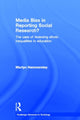 Book cover of: Media Bias in Reporting Social Research?. By: Martyn Hammersley