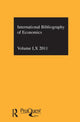 Book cover of: IBSS: Economics: 2011 Vol.60. By: British Library of Political and Economic Science Staff