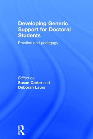 Developing Generic Support for Doctoral Students