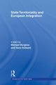 Book cover of: State Territoriality and European Integration. By: Michael Burgess