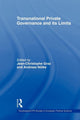 Book cover of: Transnational Private Governance and its Limits
