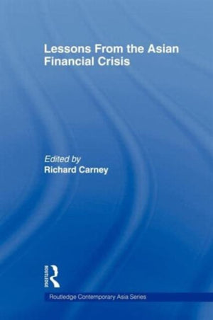 Lessons from the Asian Financial Crisis