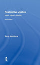 Book cover of: Restorative Justice. By: Gerry Johnstone