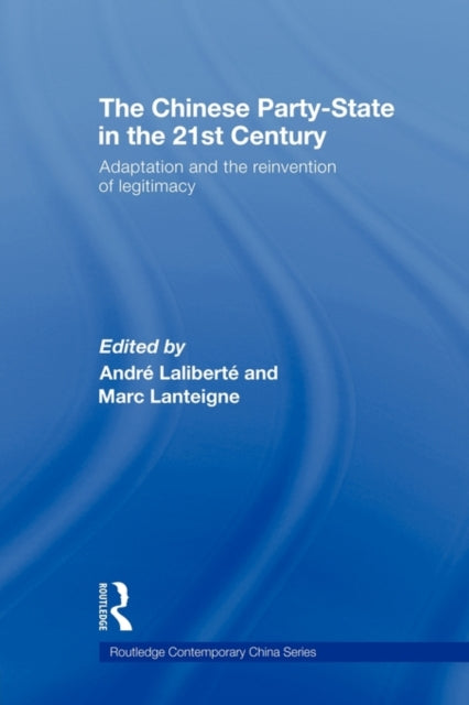 Book cover of: Chinese Party-State in the 21st Century